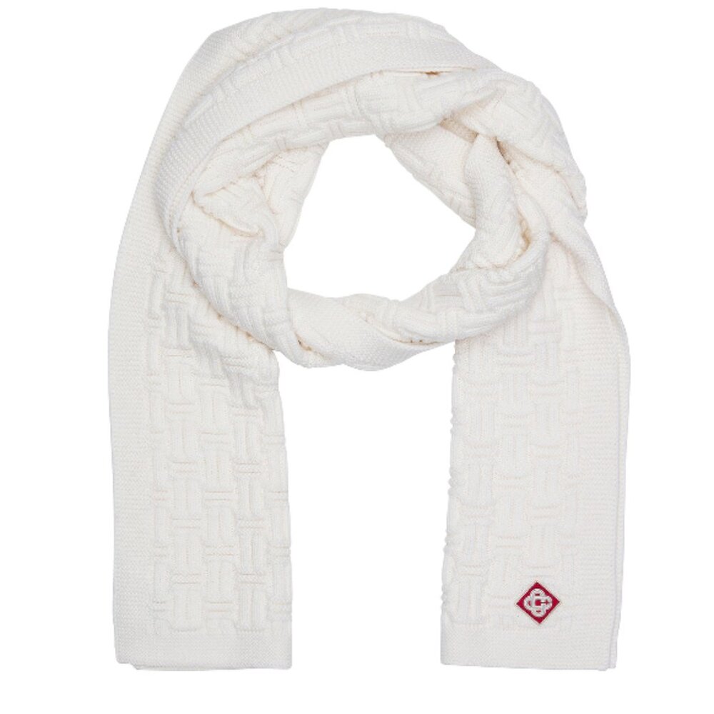 BNWT AW24 CASABLANCA COLUMN STITCH SCARF
